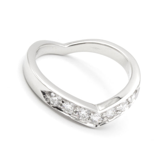 Tiffany & Co Platinium ring SIZE 53