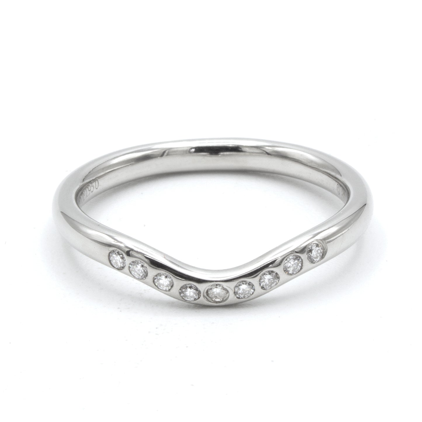 Tiffany & Co Curved wedding ring SIZE 49,5