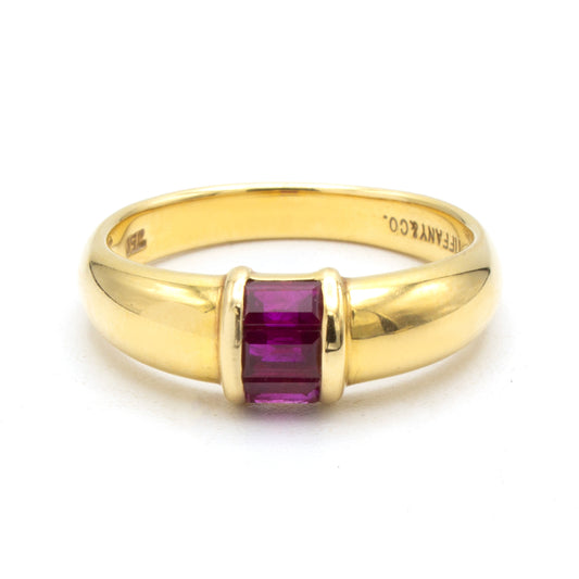 Tiffany & Co Rubis ring SIZE 52,5