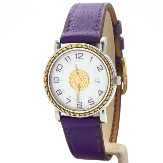 Hermès Sellier 27mm watch