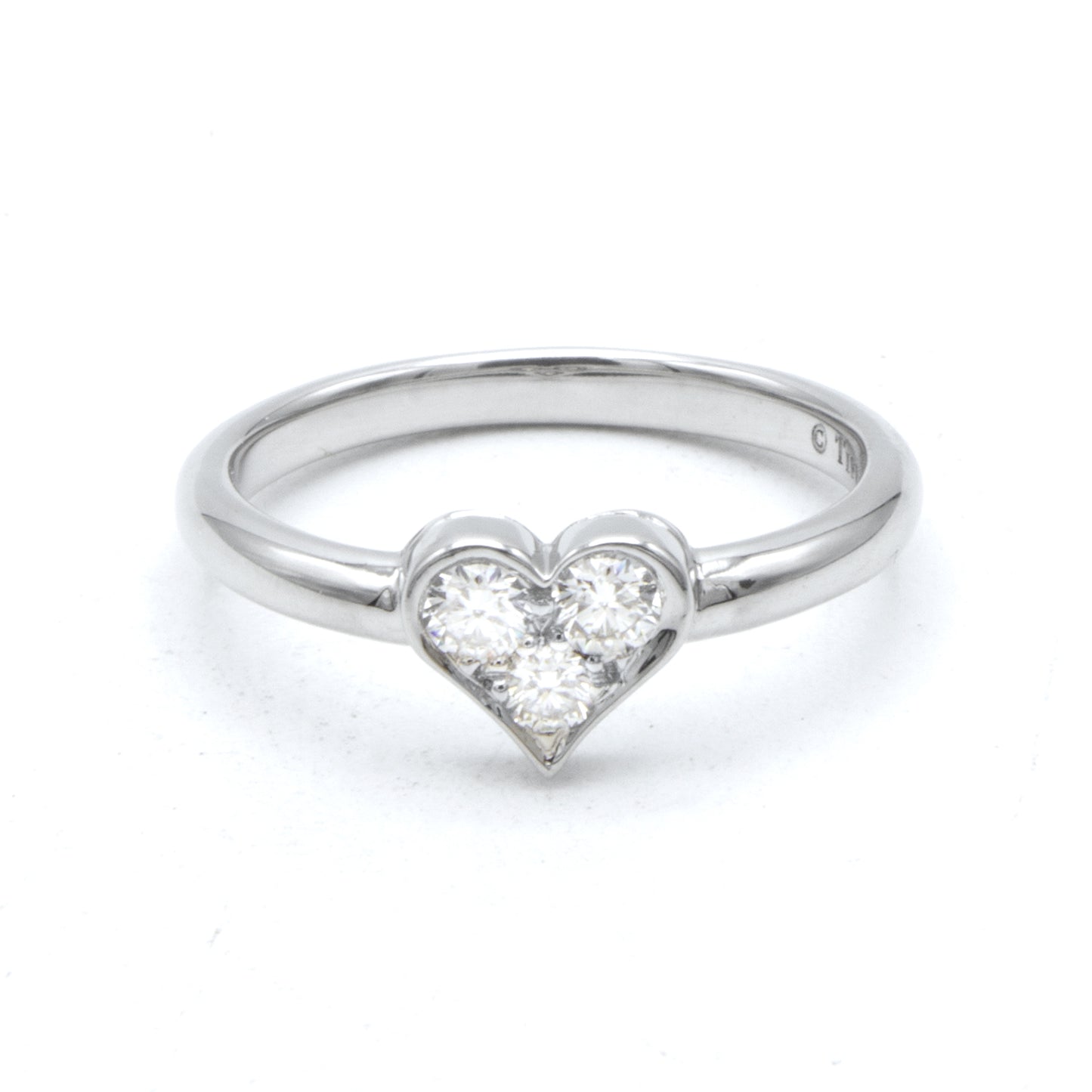 Tiffany & Co Sentimental Heart ring SIZE 51,5