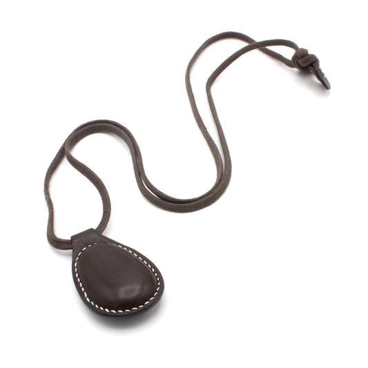 Hermès Leather necklace
