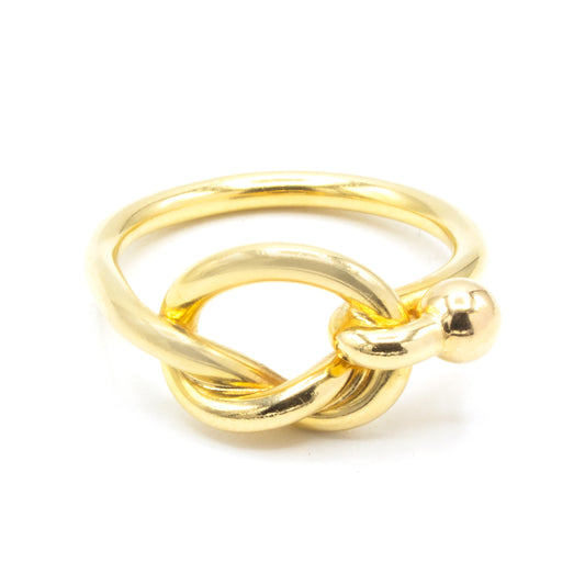 Tiffany & Co. Hook & Eye 18K ring SIZE 49.5