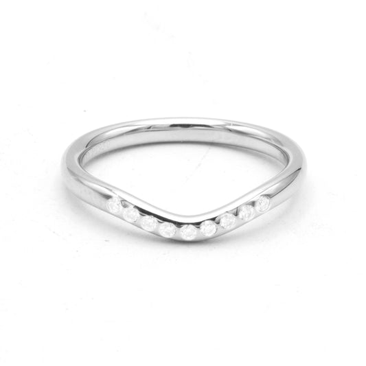 Tiffany & Co Elsa Peretti curved ring SIZE 49,5
