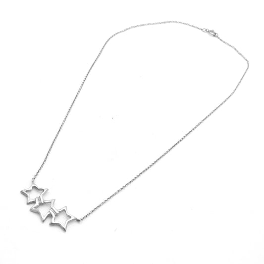 Tiffany 3 stars necklace Arg925