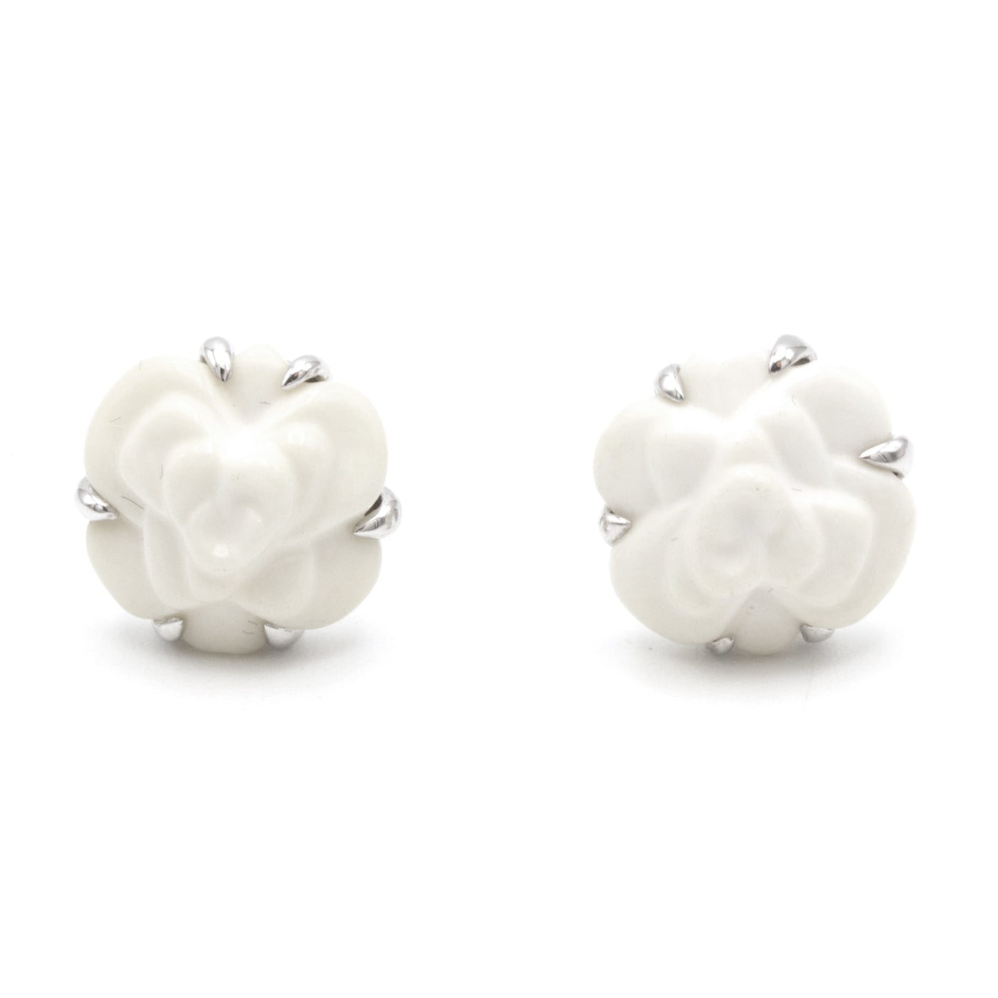 Chanel Camelia earrings