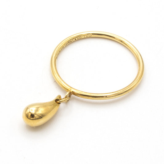 Tiffany & Co Elsa Peretti teardrop ring SIZE 50,5