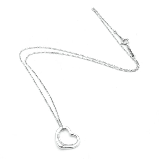 Tiffany Open Heart 15mm necklace