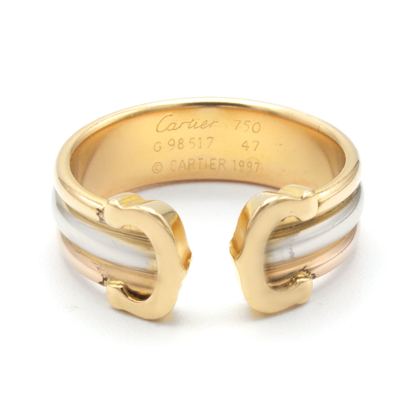 Cartier Double C ring SIZE 50