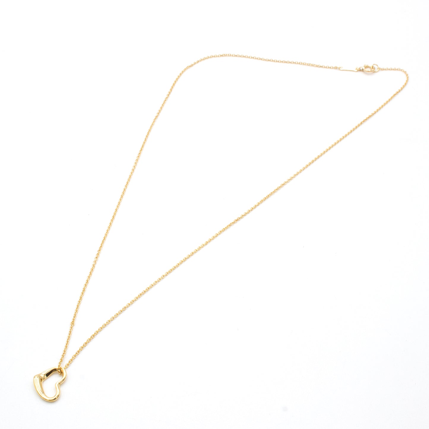 Tiffany & Co Open Heart 18K necklace