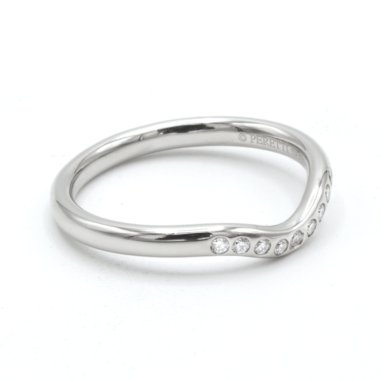 Tiffany & Co Curved wedding ring SIZE 49,5
