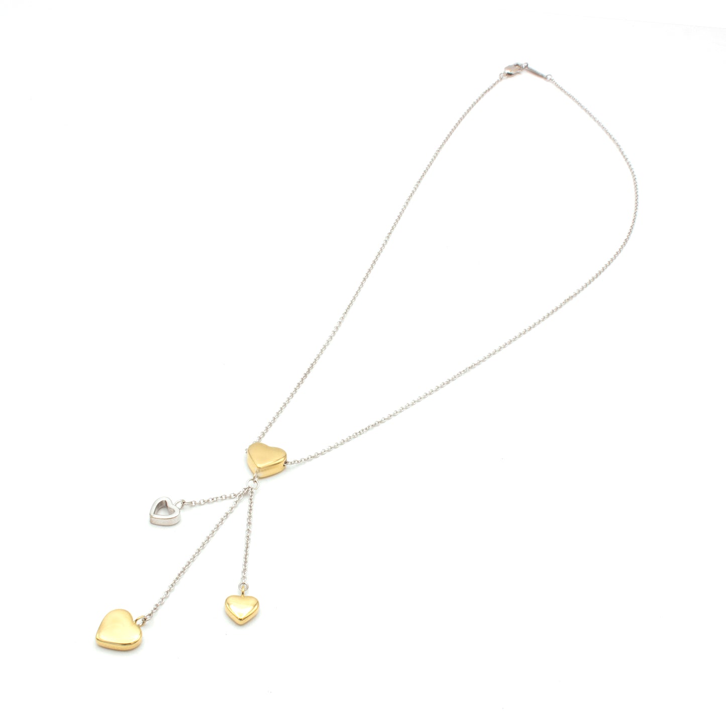 Tiffany & Co multi hearts 18K necklace