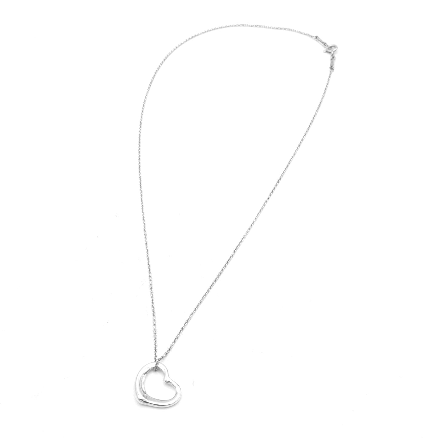 Tiffany Open Heart 15mm necklace
