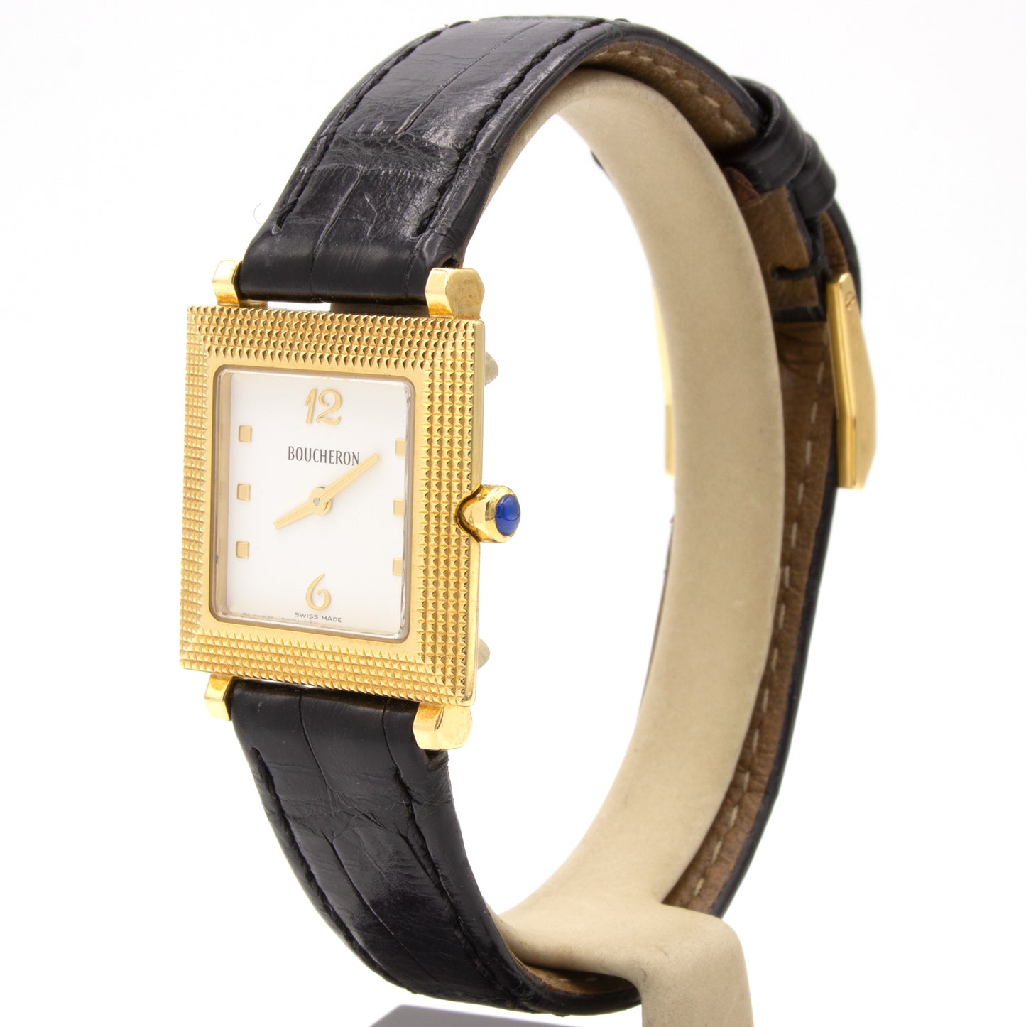 Boucheron 18K yellow gold watch