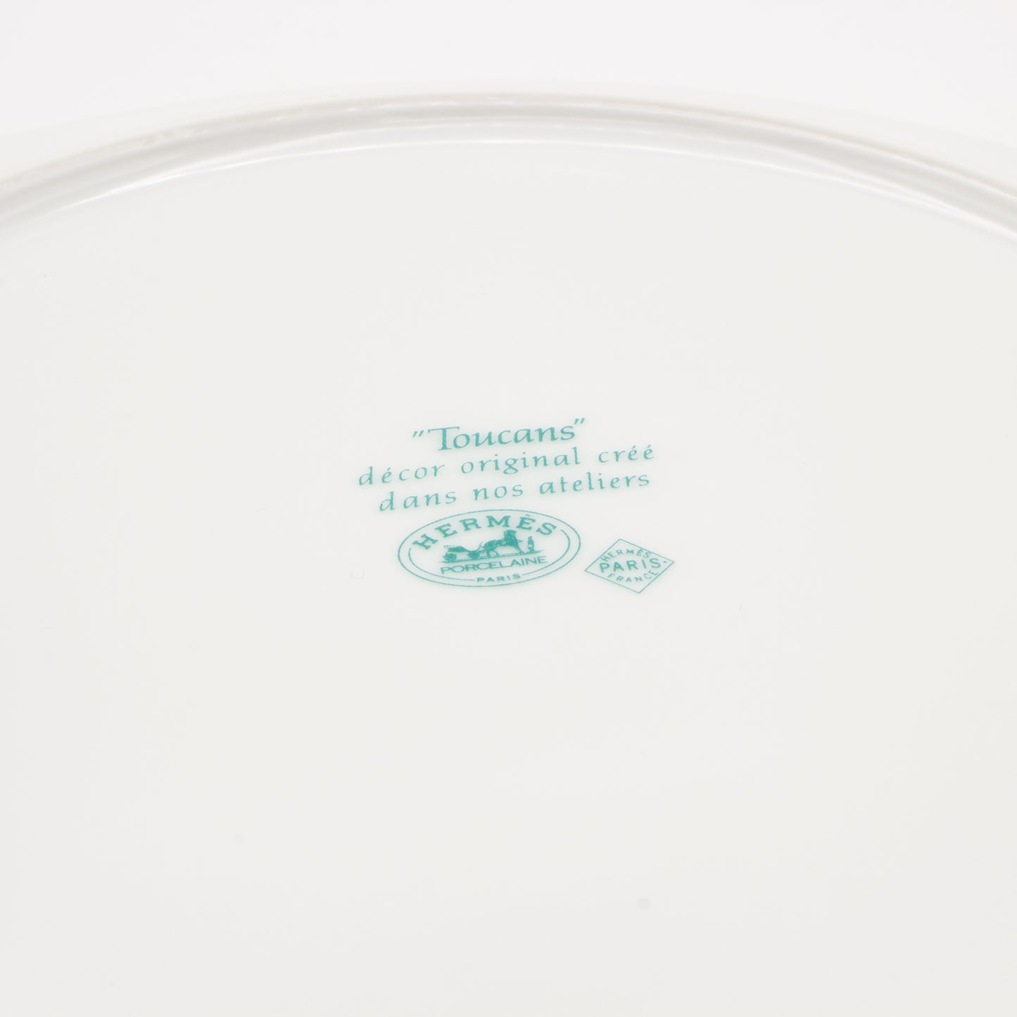 Hermès Toucans plate