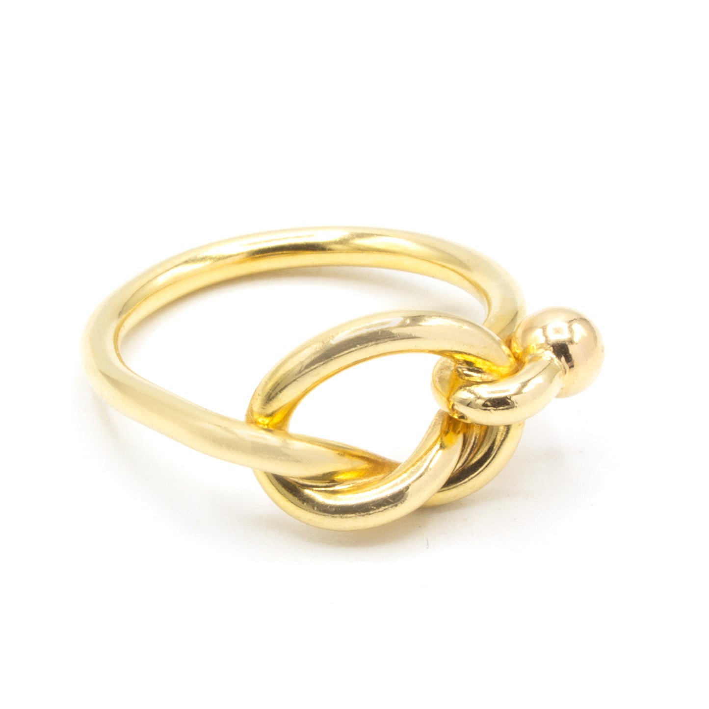 Tiffany & Co. Hook & Eye 18K ring SIZE 49.5