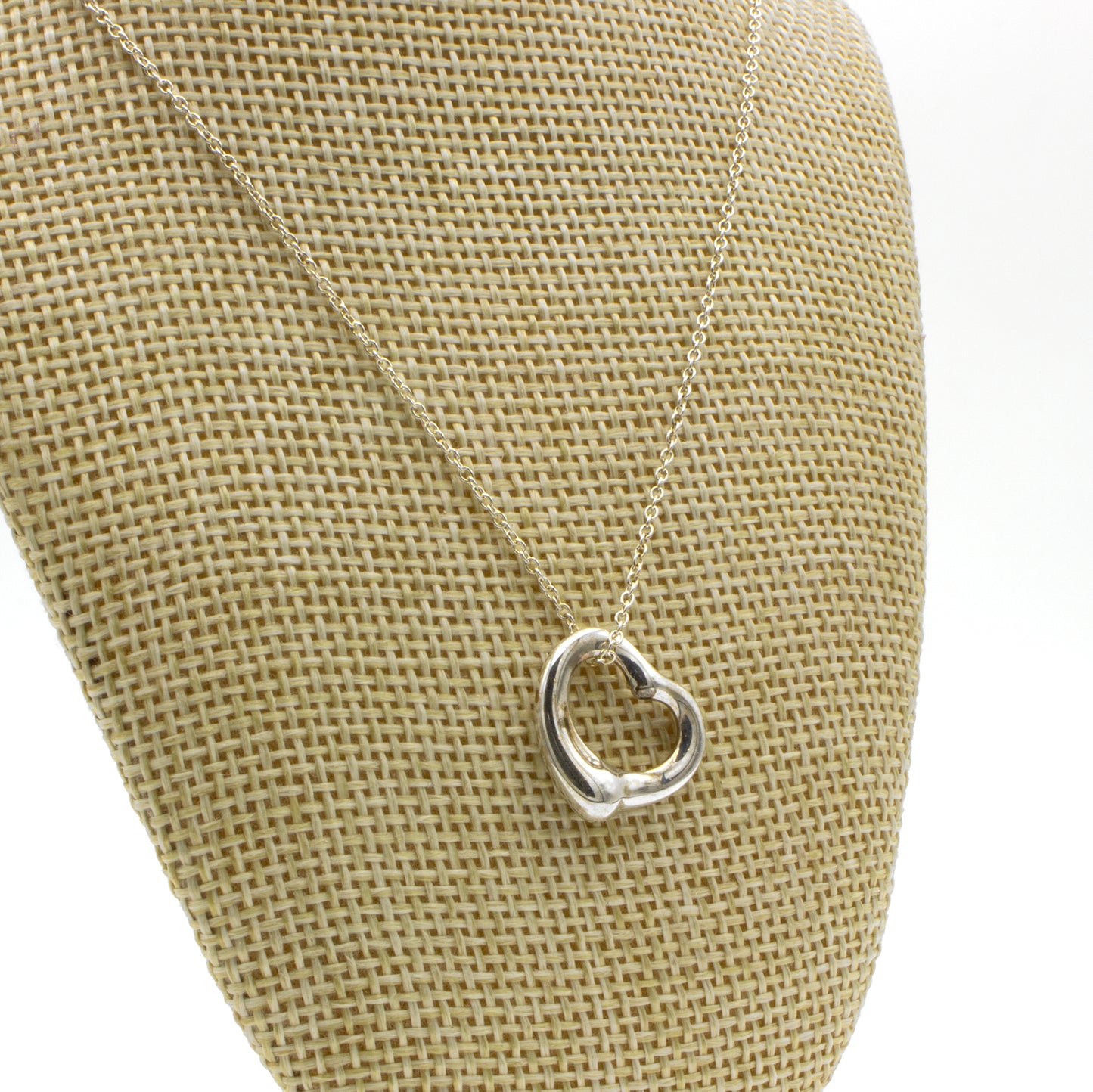 Tiffany & Co Open Heart necklace