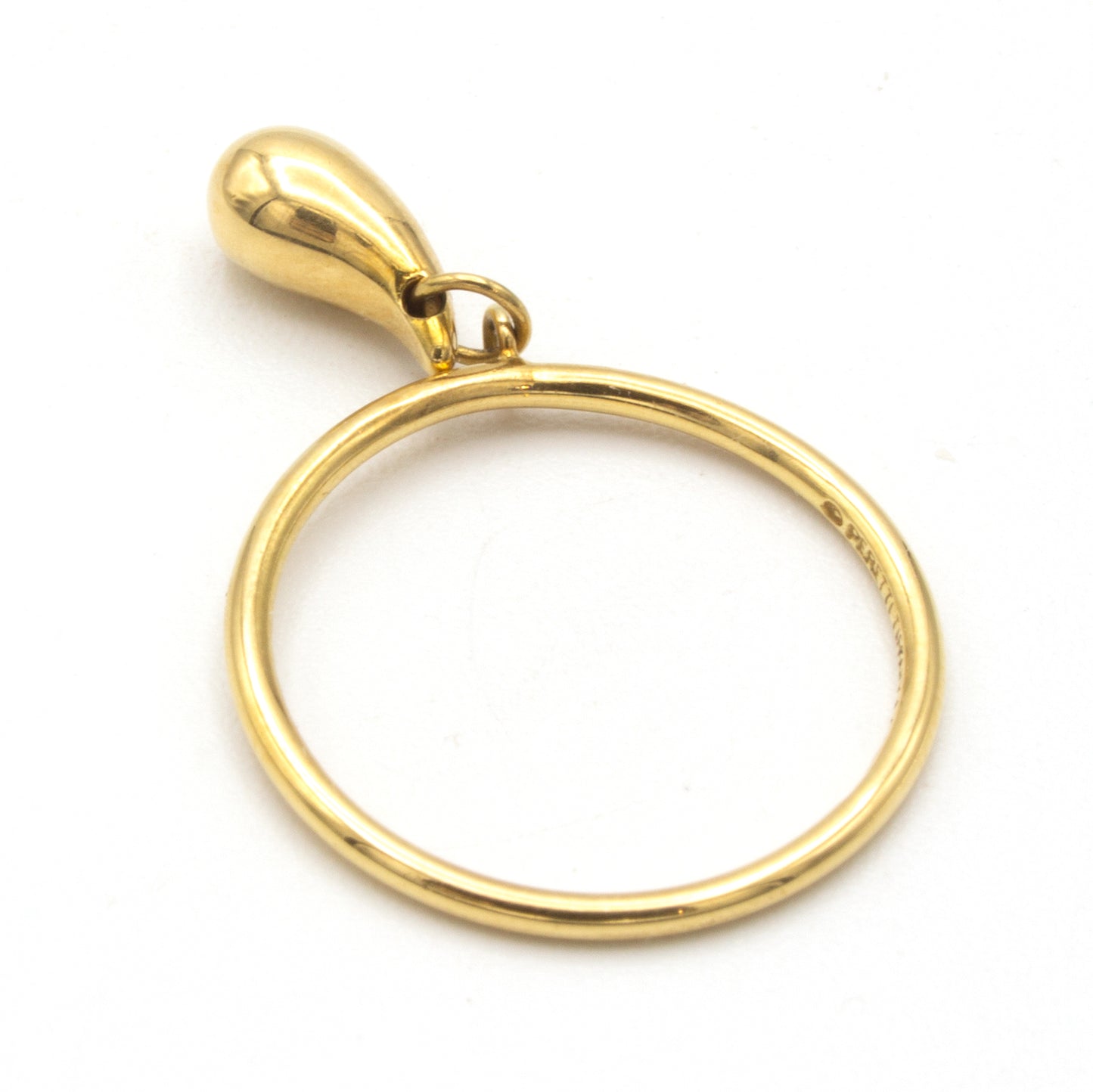 Tiffany & Co Elsa Peretti teardrop ring SIZE 50,5