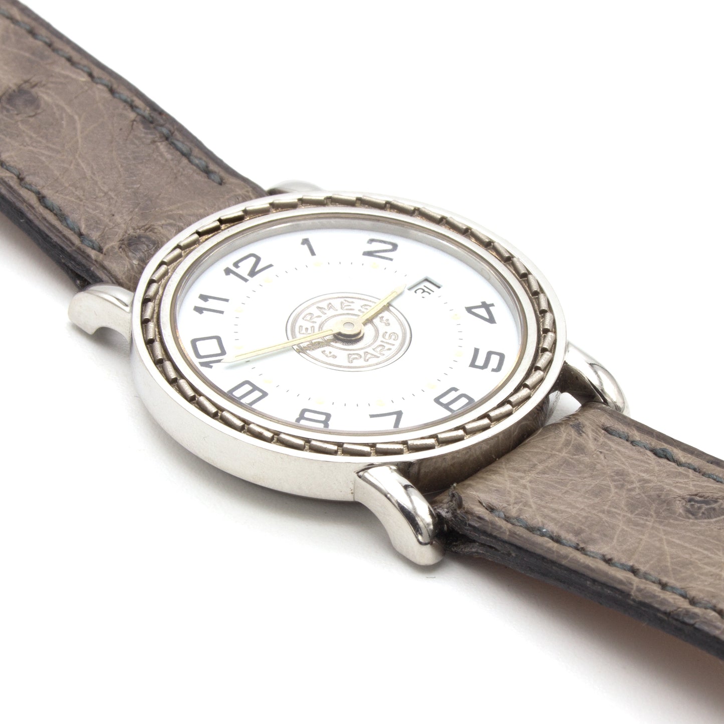 Hermès Sellier 32mm watch