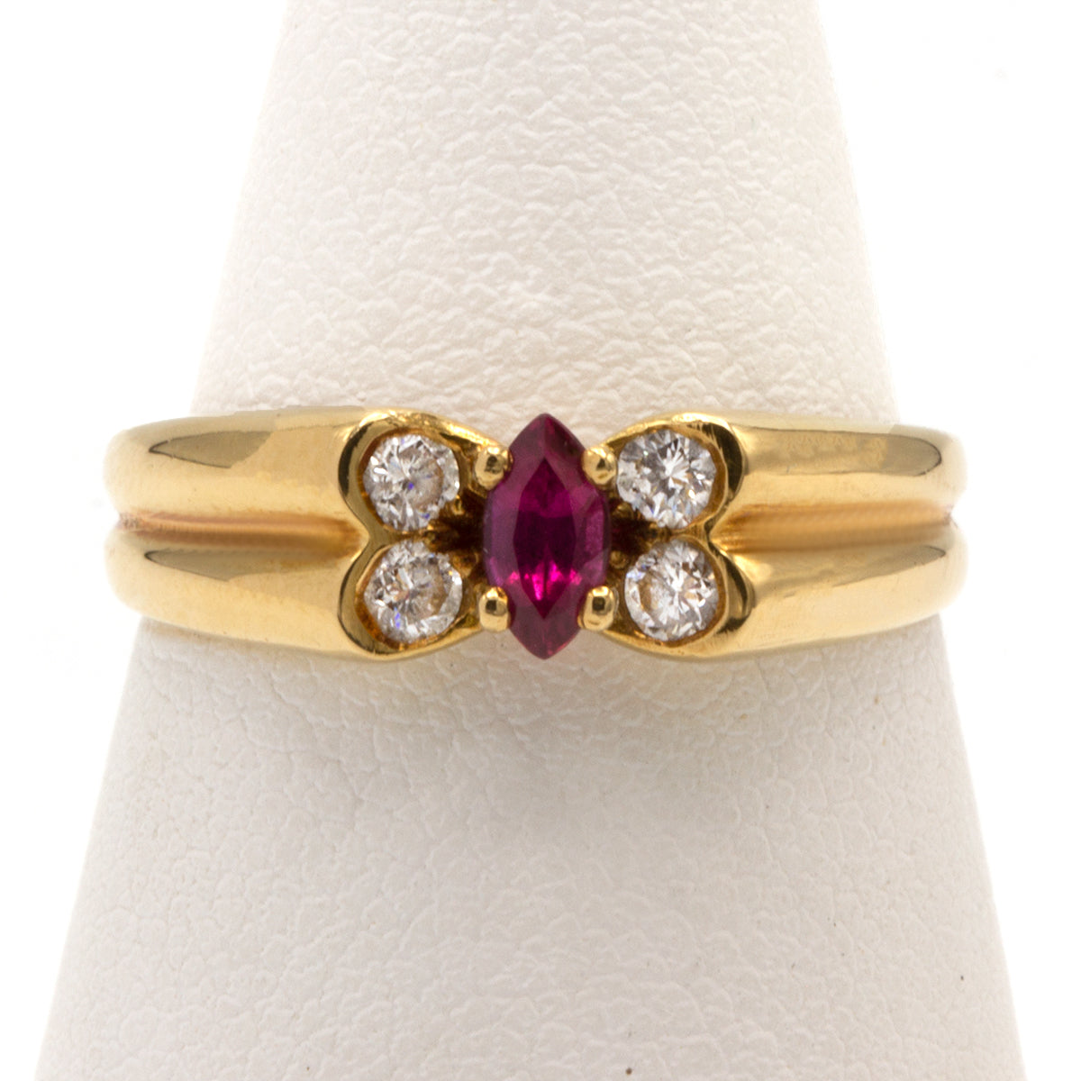 Van Cleef & Arpels 18K ring Sz 52