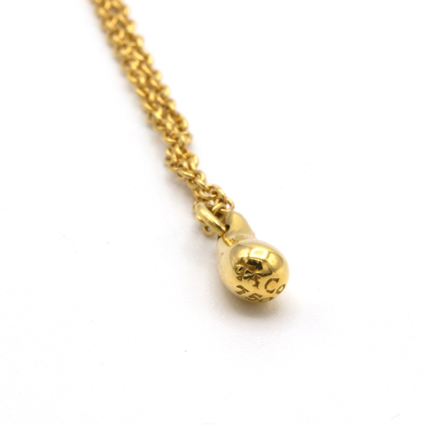 Tiffany & Co Teardrop 18K necklace