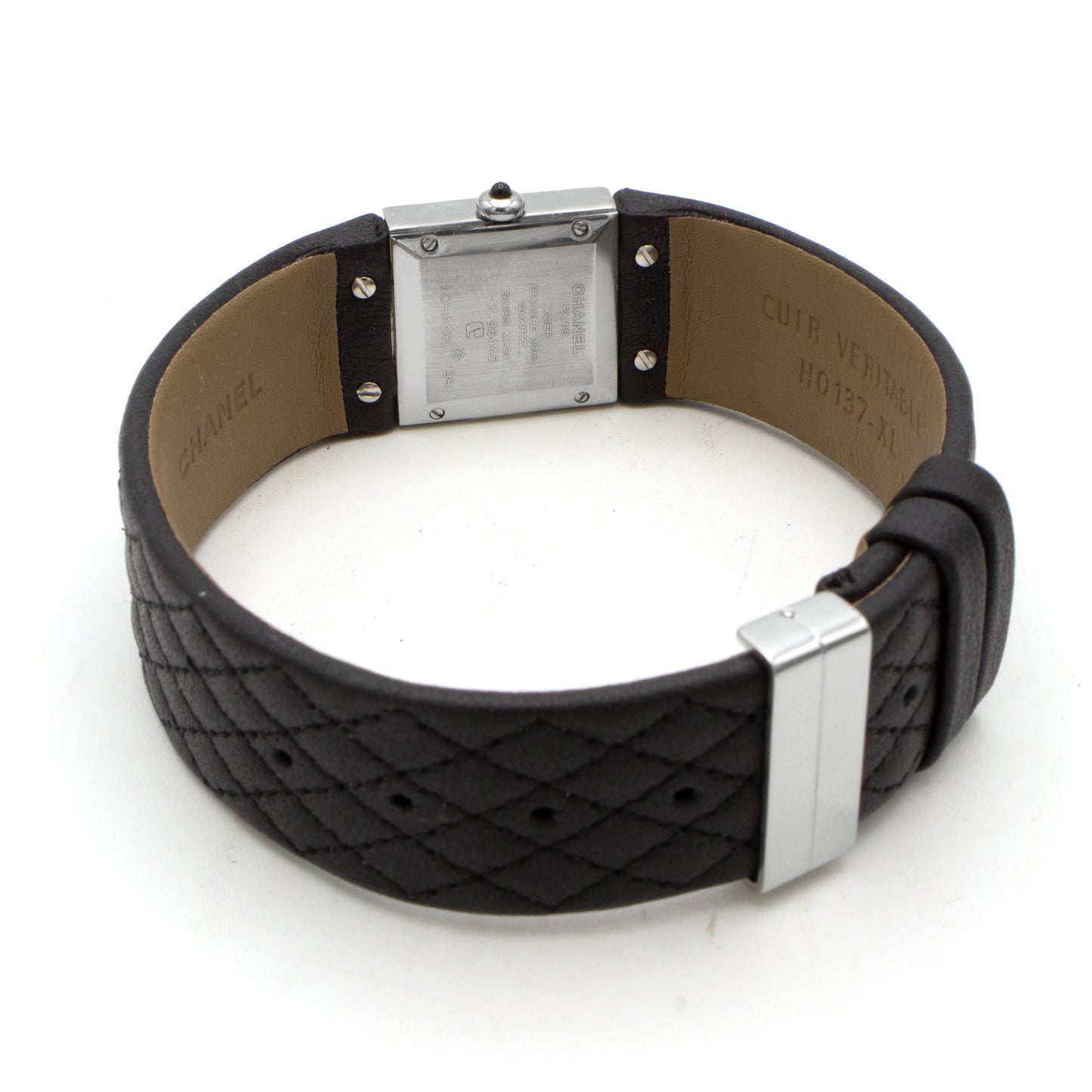 Chanel Matelassée diamonds watch