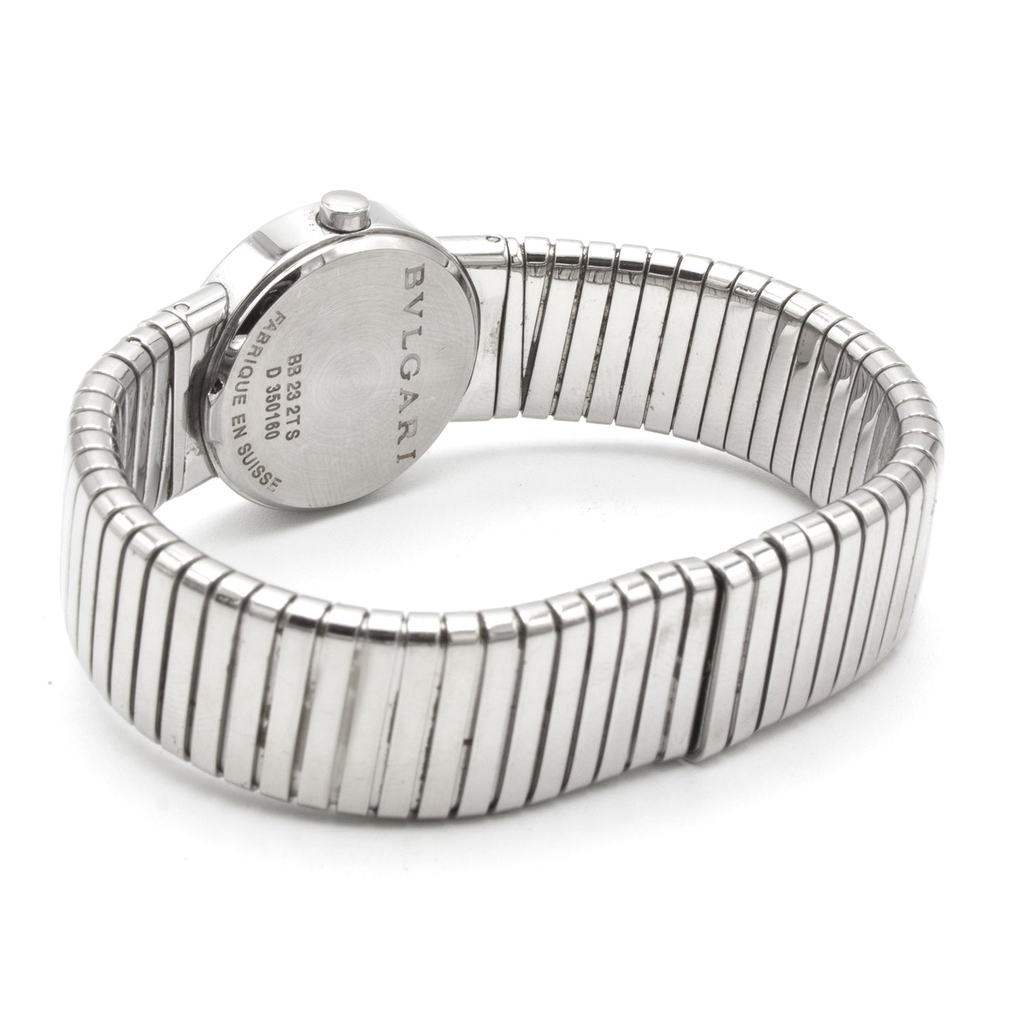 Bulgari Tubogas BB232TS 12 diamonds watch