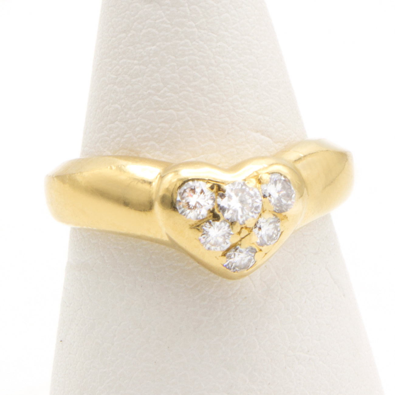 Tiffany & Co "Heart" 18K ring SIZE 45