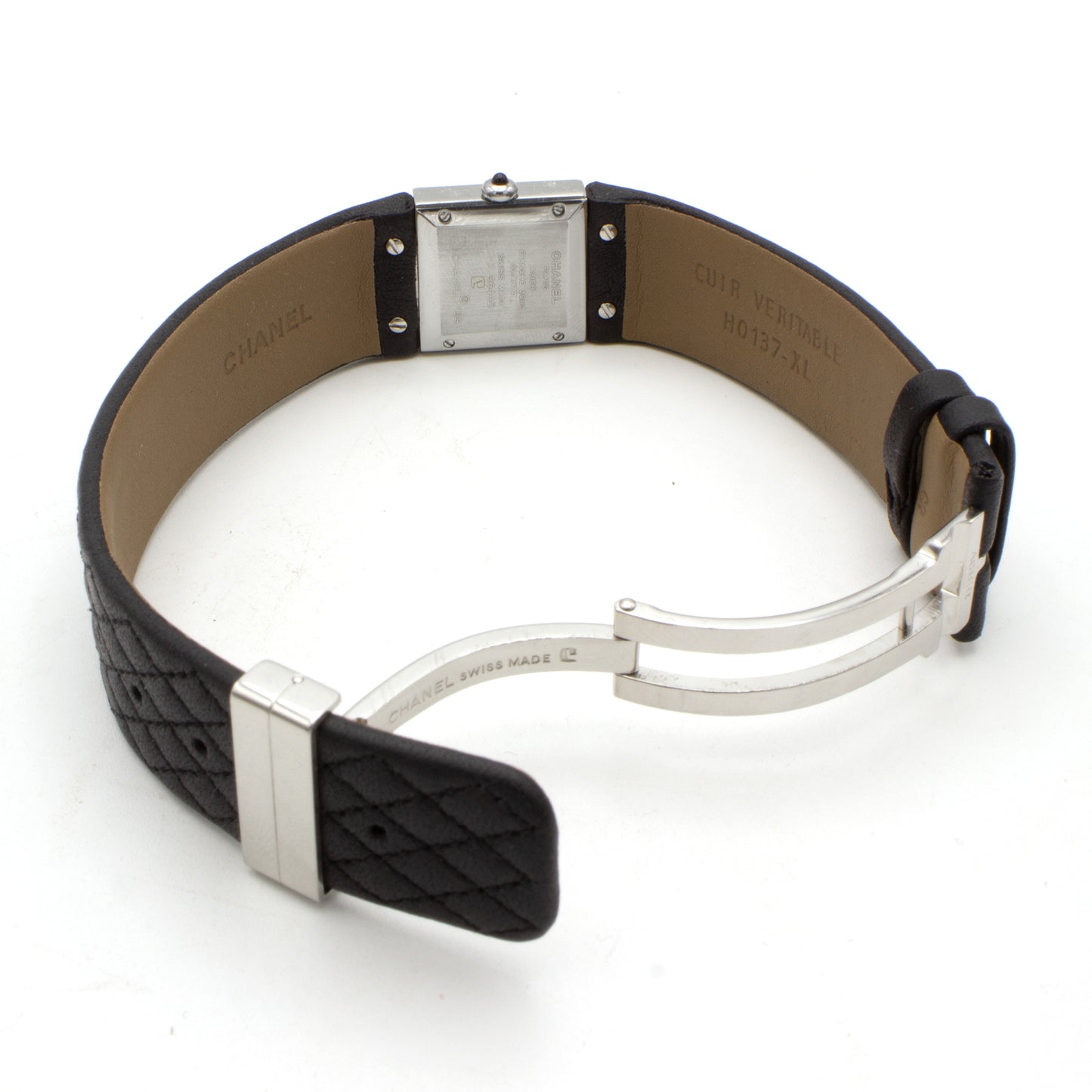 Chanel Matelassée diamonds watch