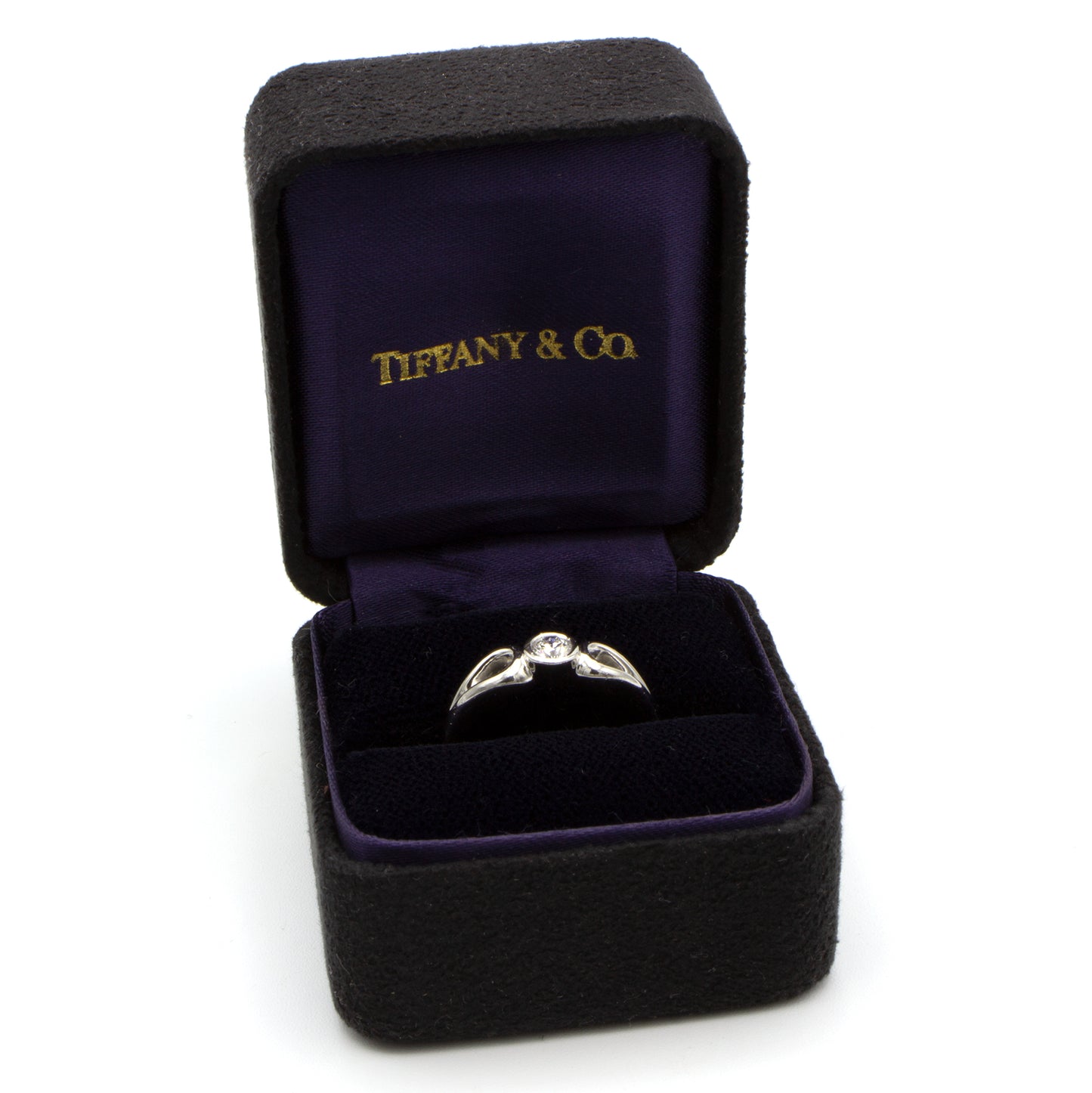 Tiffany Open Teardrop ring SIZE 50