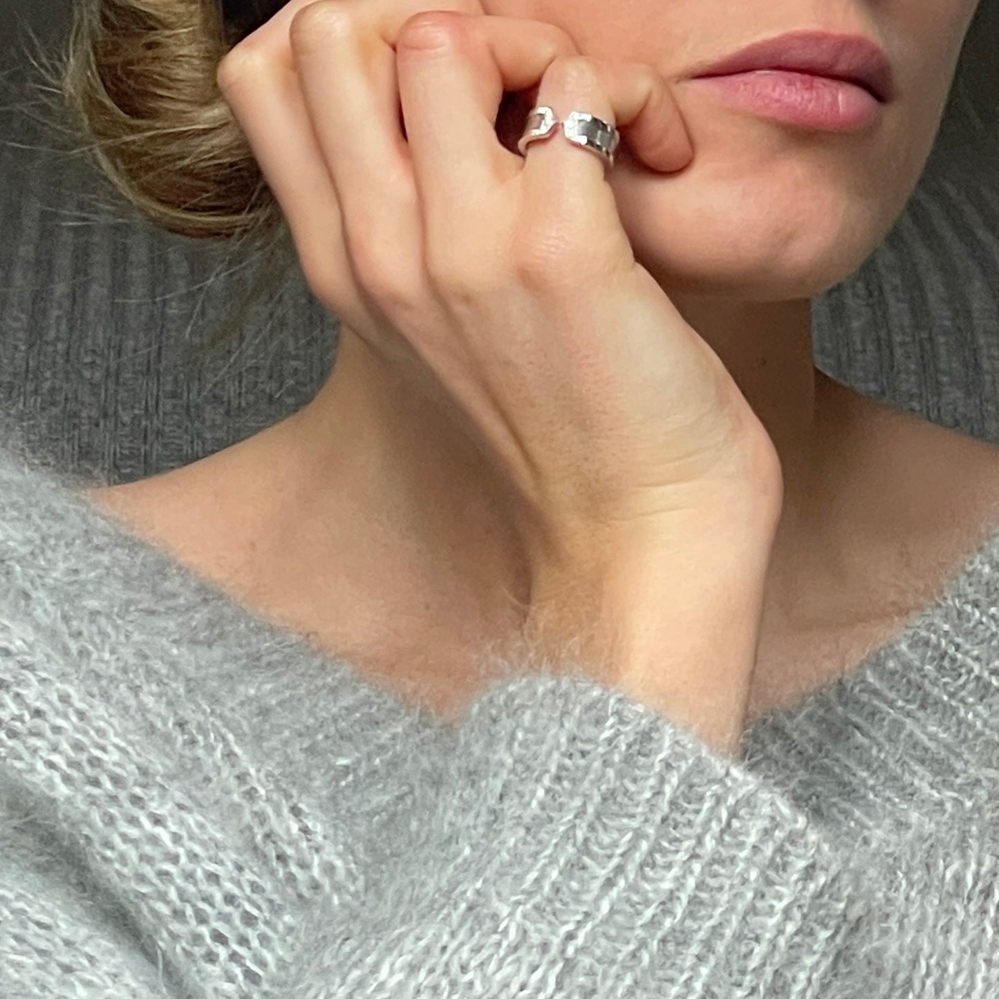 Cartier "C de Cartier" ring SIZE 48