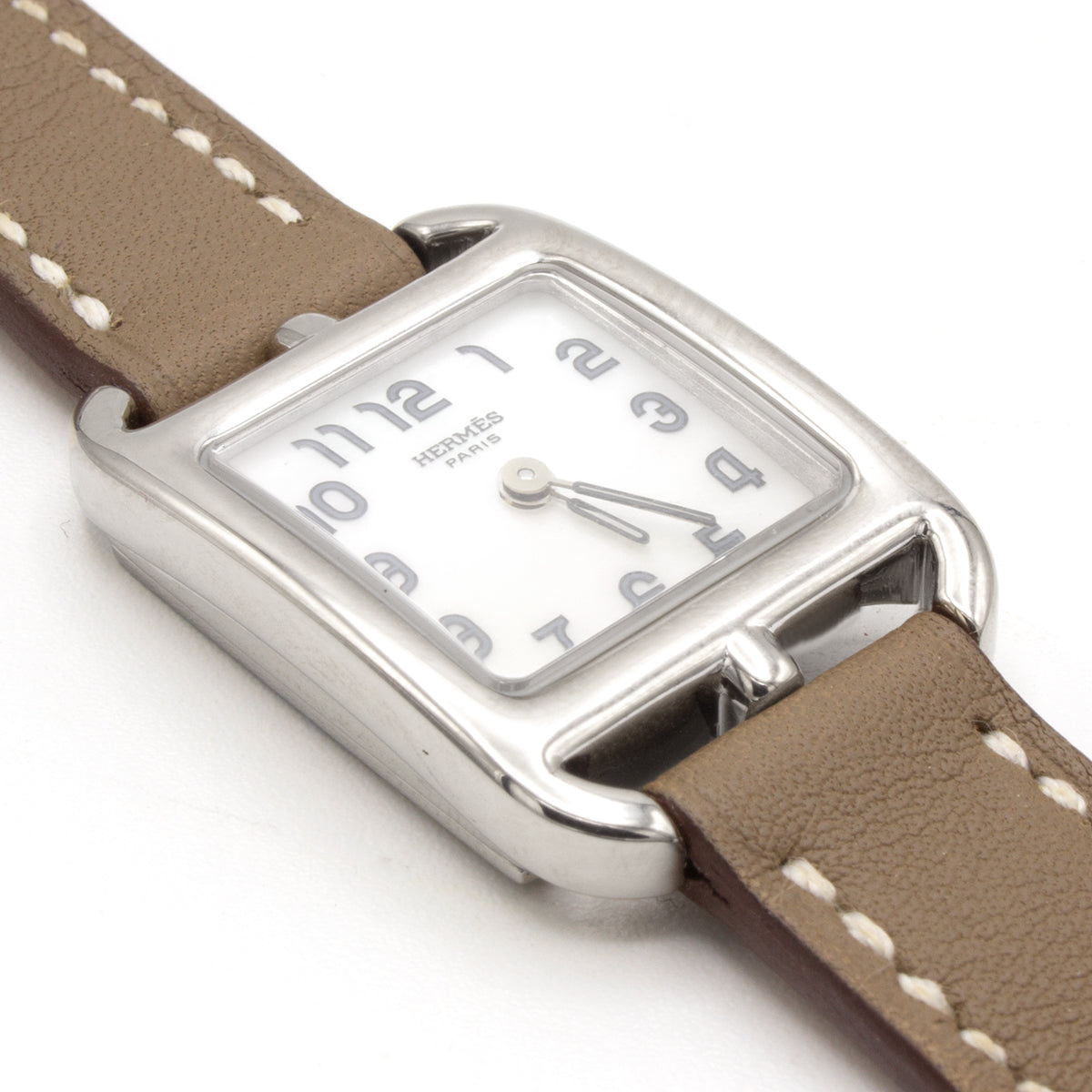 Hermes Cape Cod CC1.190 18K white gold watch
