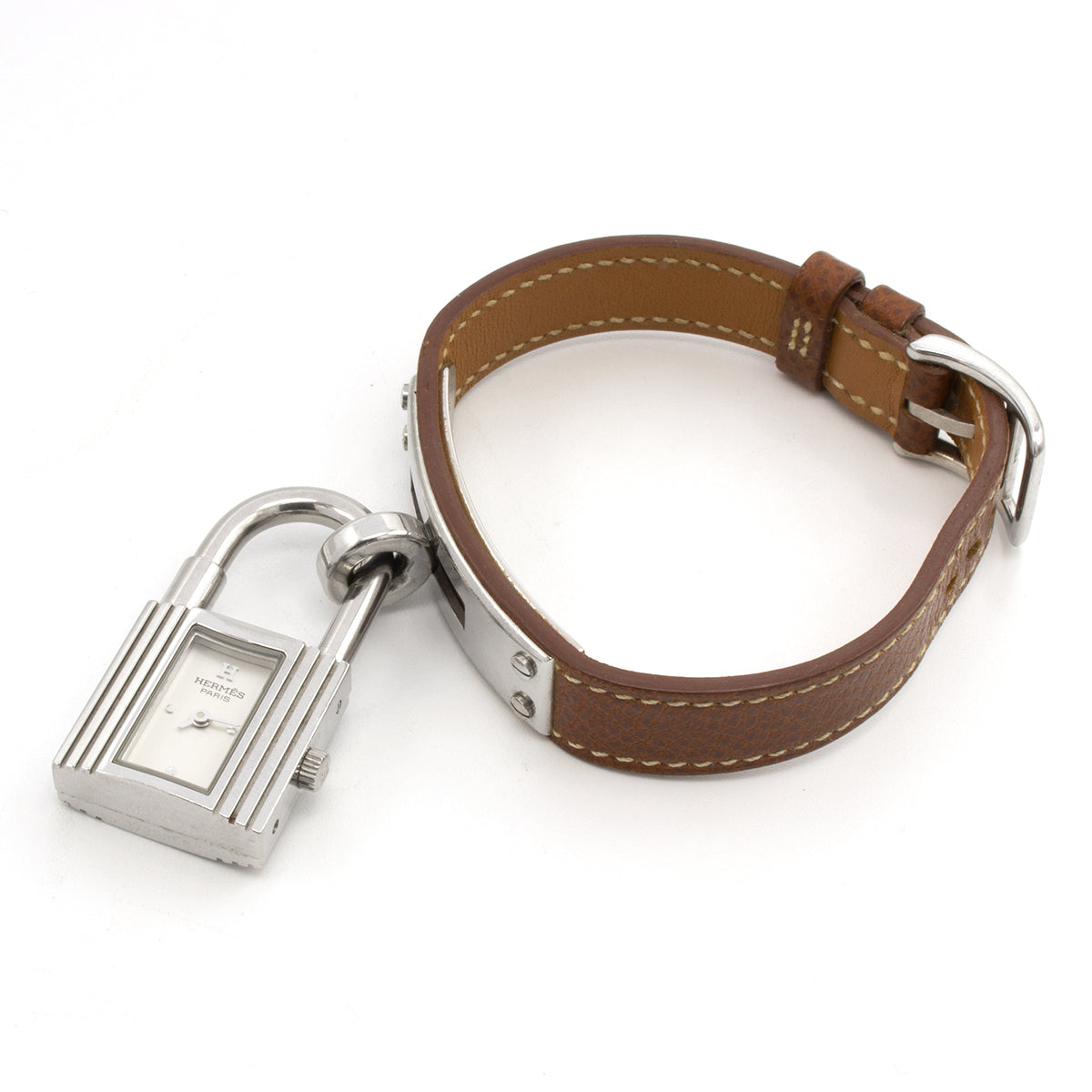 Hermes Kelly watch epsom gold