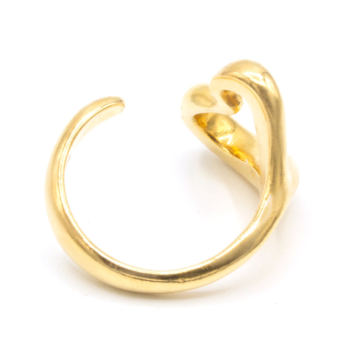 Tiffany Open Heart 18K ring SIZE 50,5
