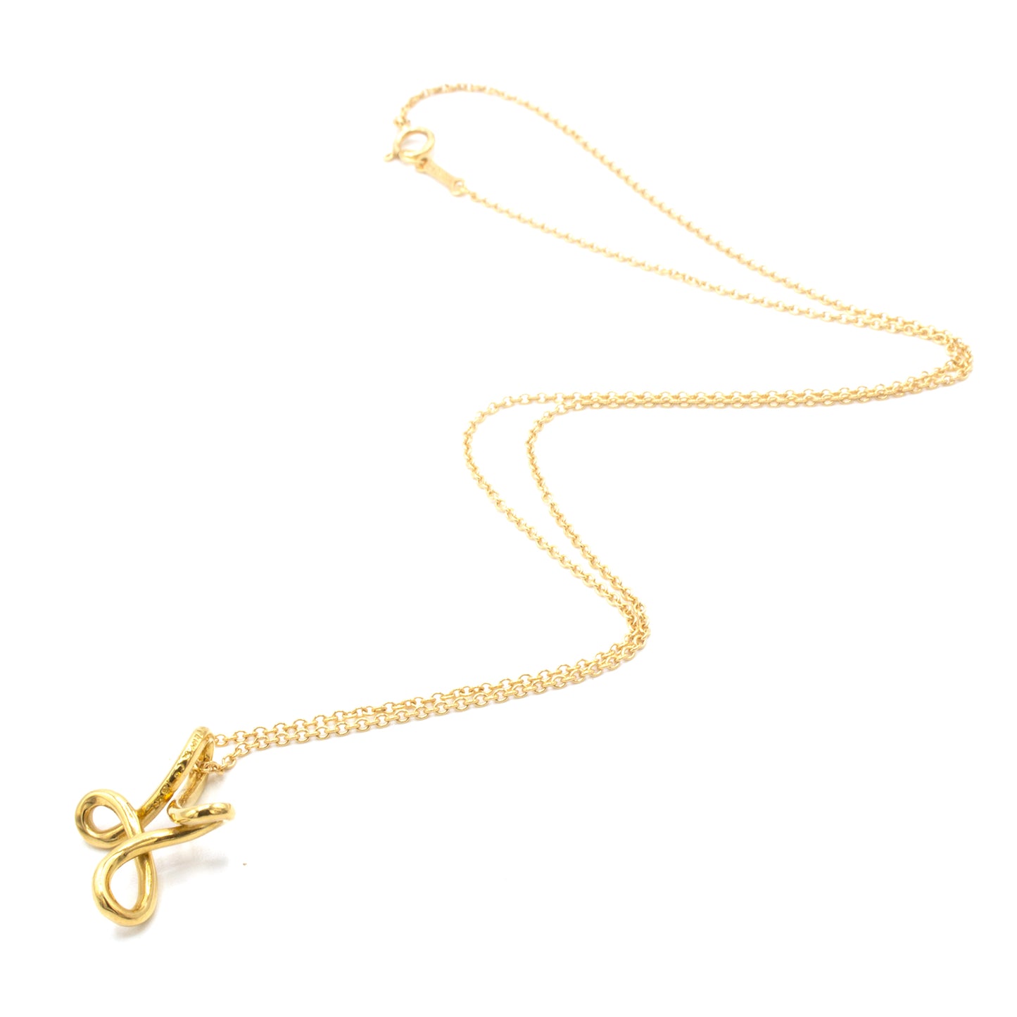 Tiffany & Co Open Cross Elsa Peretti necklace