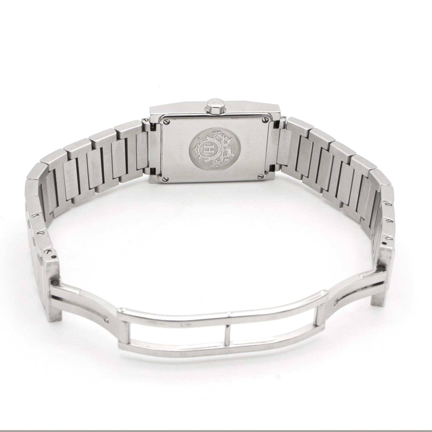 Hermès Tandem TA1.210 steel watch