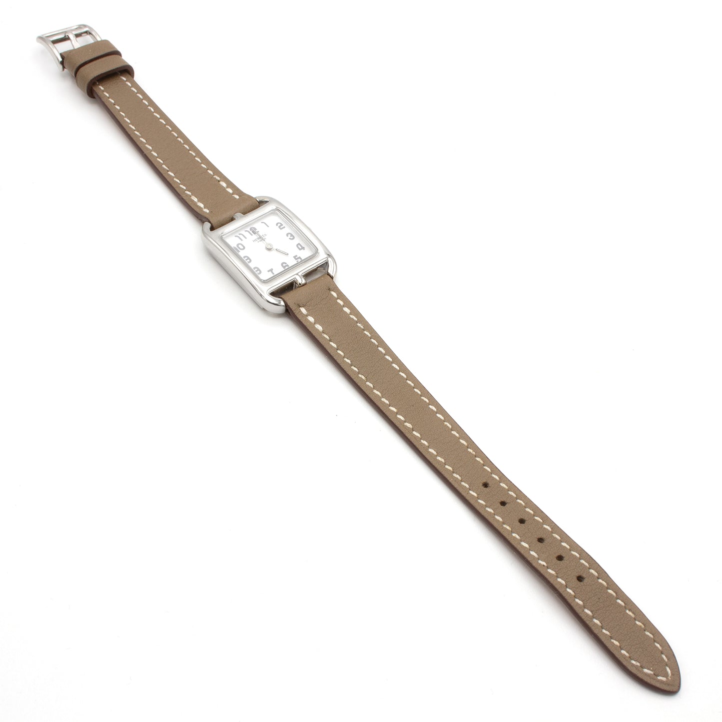 Hermes Cape Cod CC1.190 18K white gold watch