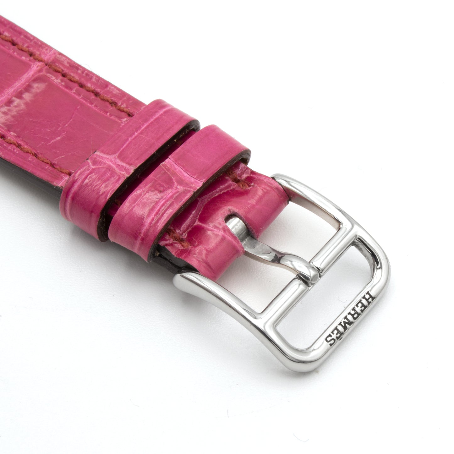 Hermes Cape Cod Dual Time CC3.510 new bracelet croco