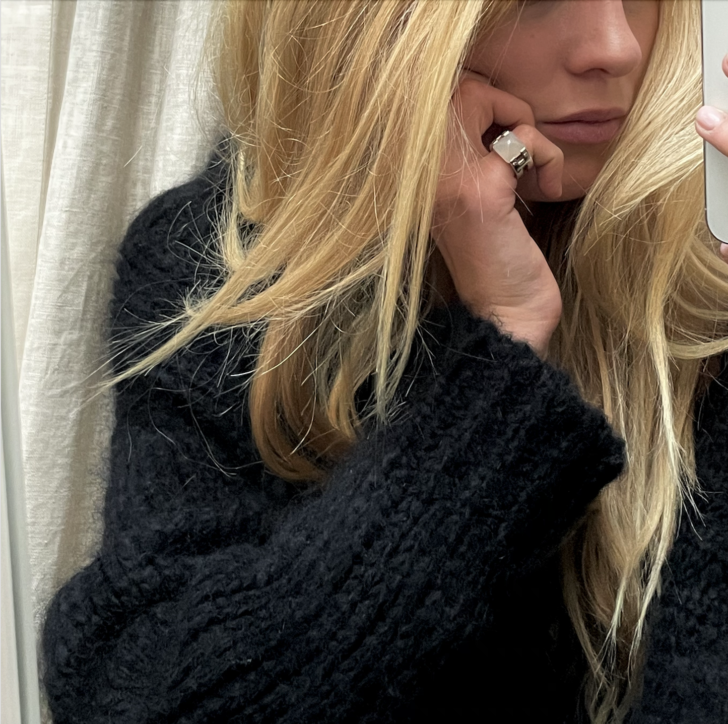Hermès Moonstone ring