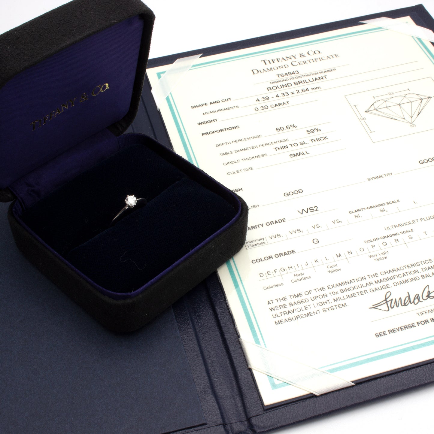 Tiffany & Co Setting ring SIZE 50