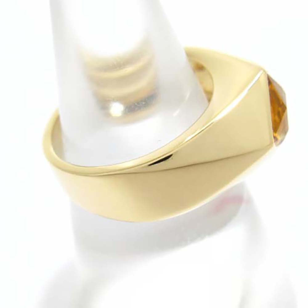 Chanel citrine ring Sz 49,5