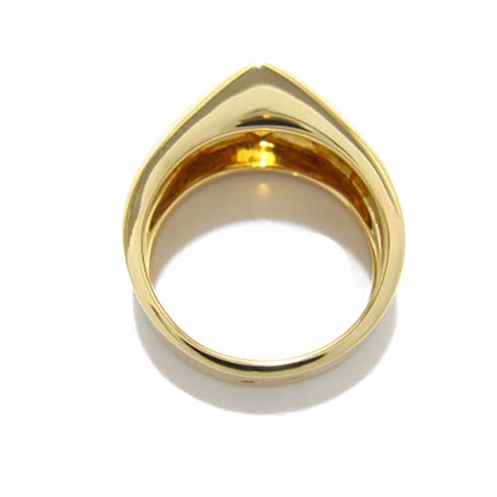 Chanel citrine ring Sz 49,5