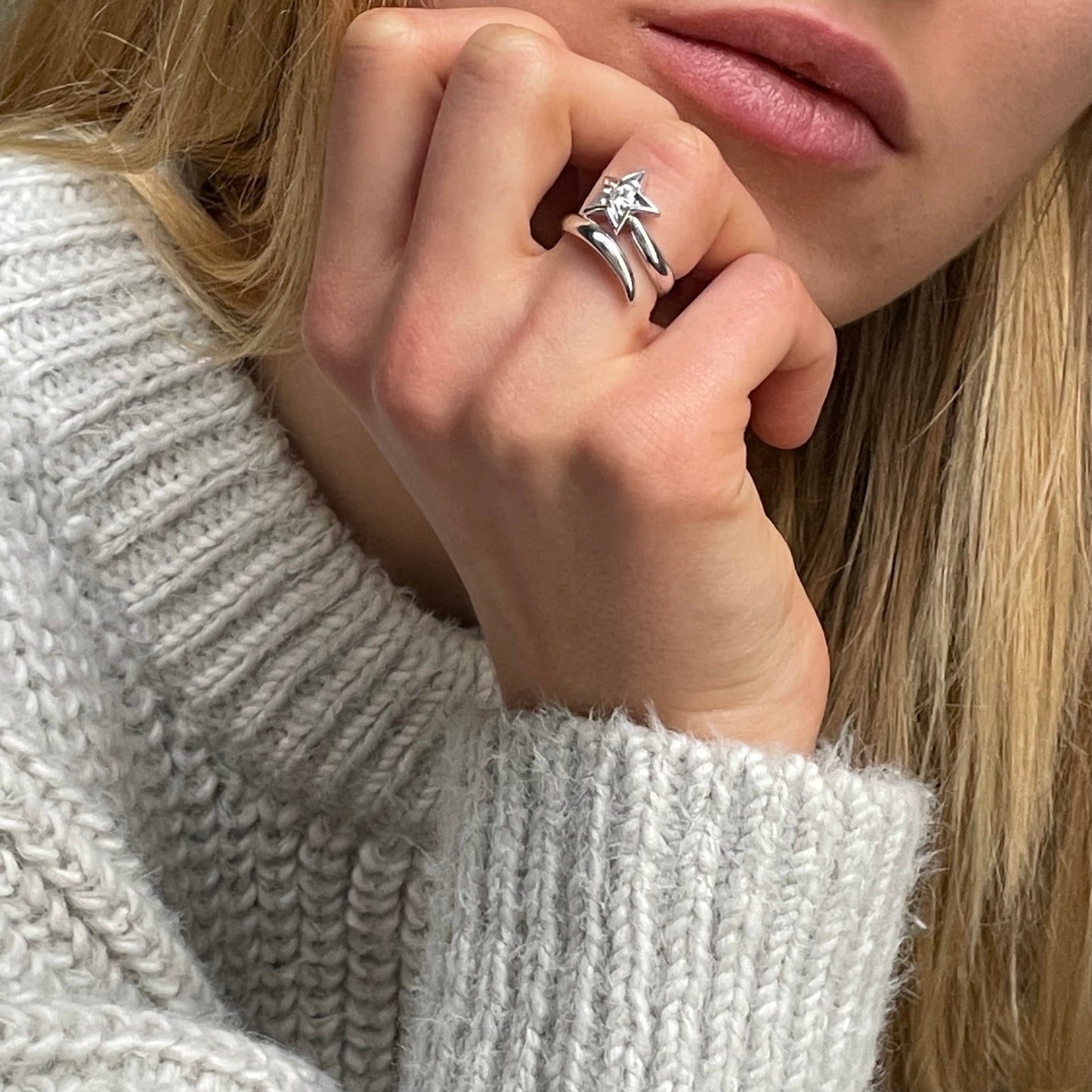 Chanel Comete ring SIZE 51