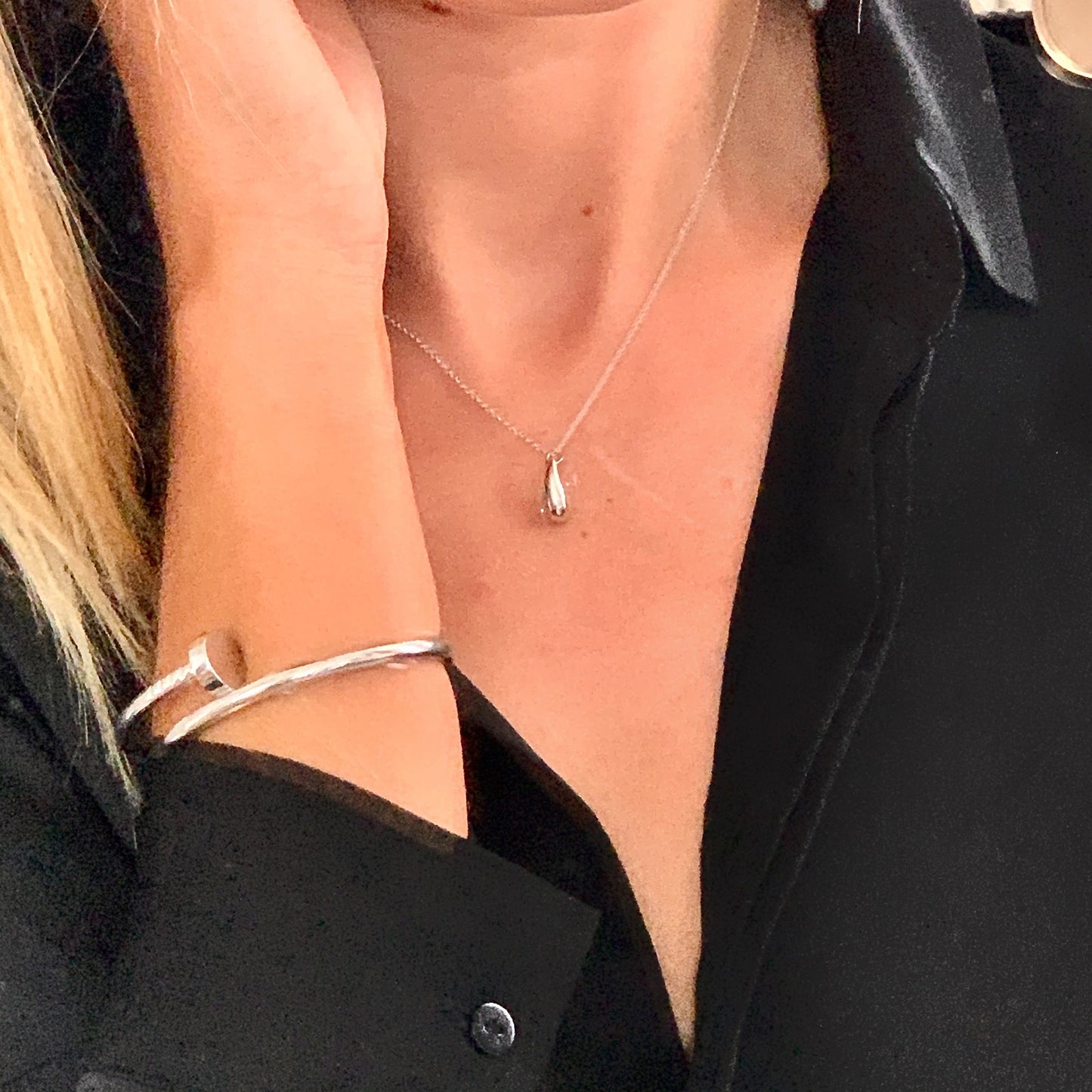 Tiffany & Co teardrop necklace