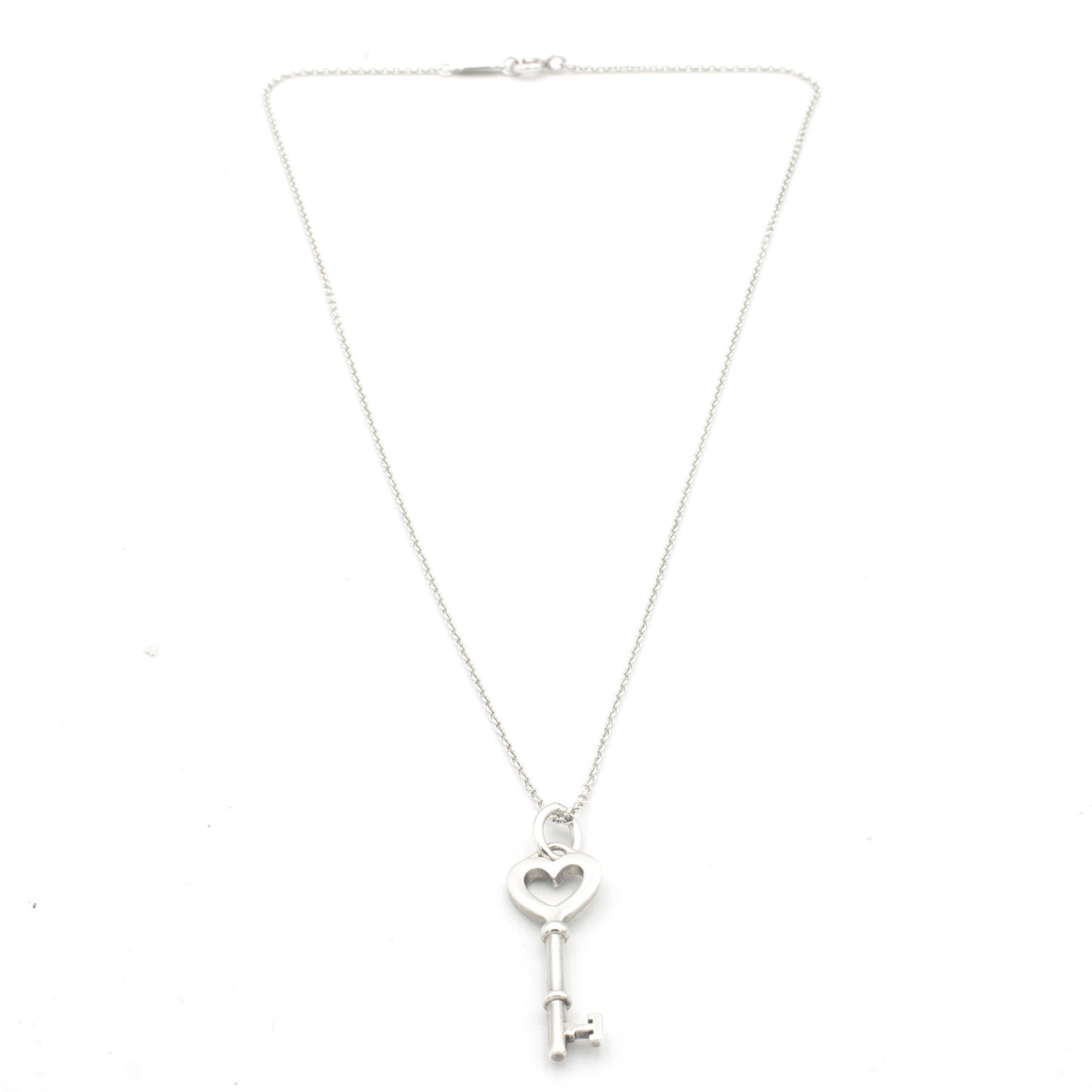 Tiffany & Co Key Heart necklace