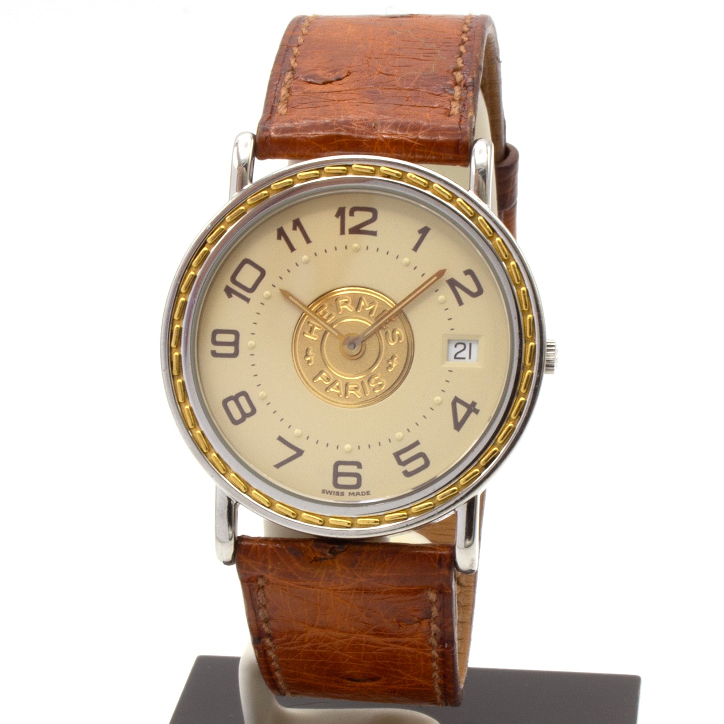 Hermès Sellier 32mm watch