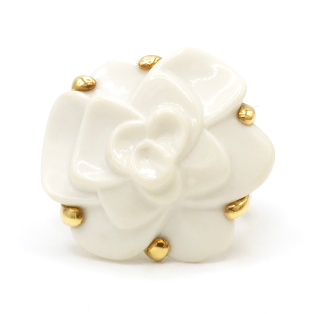 Chanel Camélia ring Size 52,5