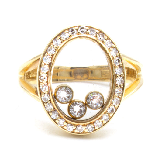 Chopard Happy Diamonds Oval ring
