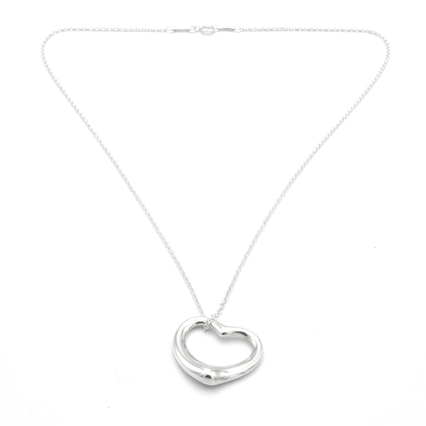 Tiffany & Co Open Heart 27mm necklace