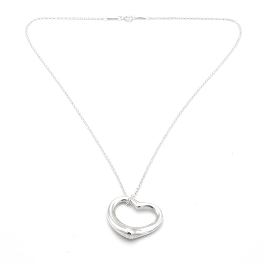 Tiffany & Co Open Heart 27mm necklace